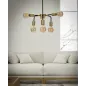 LAMPA WISZĄCA DARKY Ø 37X81 cm